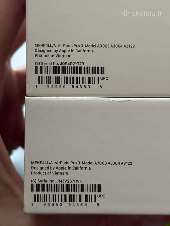 100% Originalūs Apple Airpods Pro 3 - nuotraukos Nr. 7