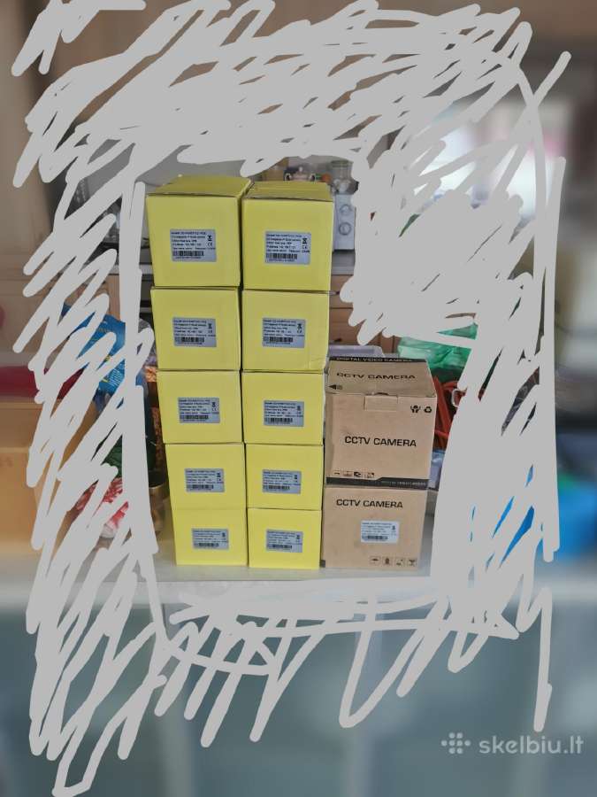 Parduodamos Ip stebėjimo kameros – naujos