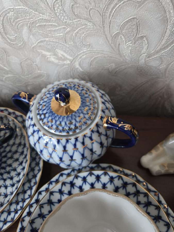Imperial Porcelain – Legendinis „Kobalto tinklelis - nuotraukos Nr. 6