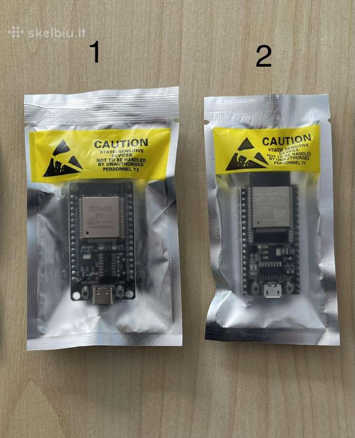 Esp32 mikrovaldikliai