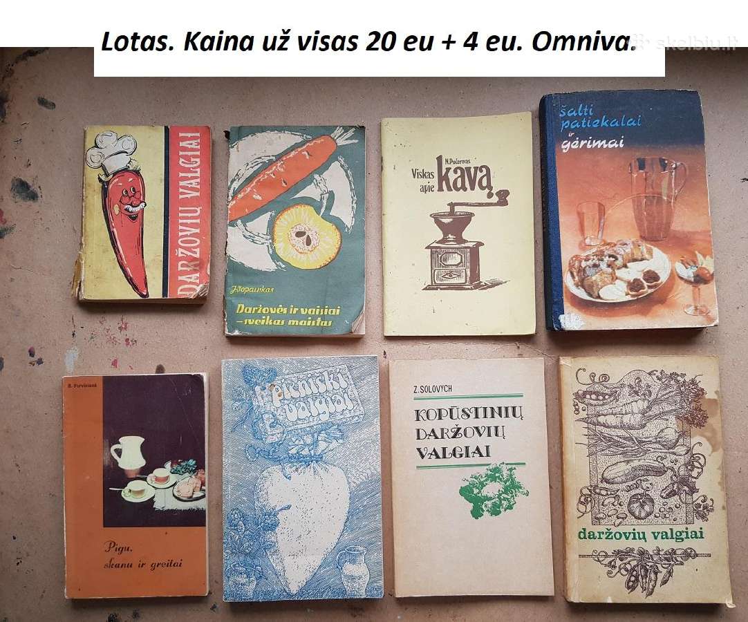 Knygos apie maistą ir kt.
