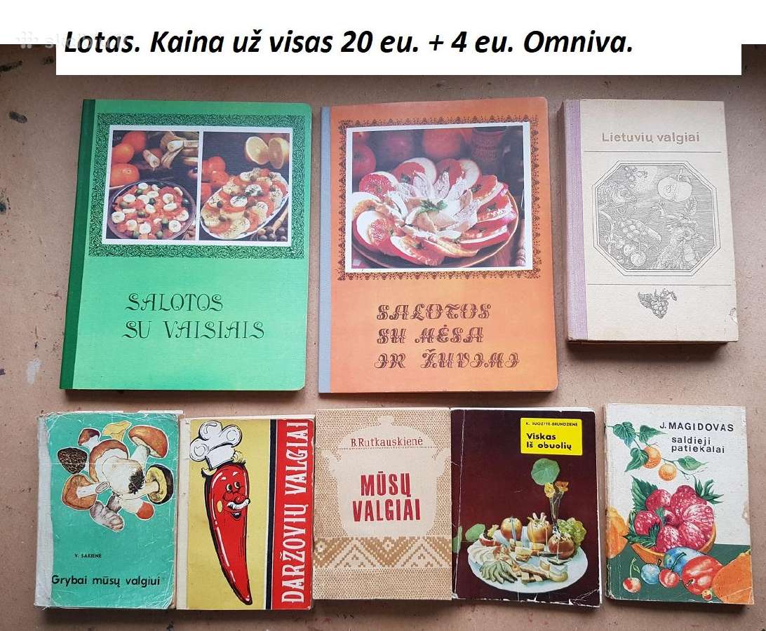 Knygos apie maistą ir kt. - nuotraukos Nr. 2