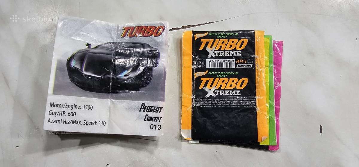 Kramtomos gumos turbo xtreme