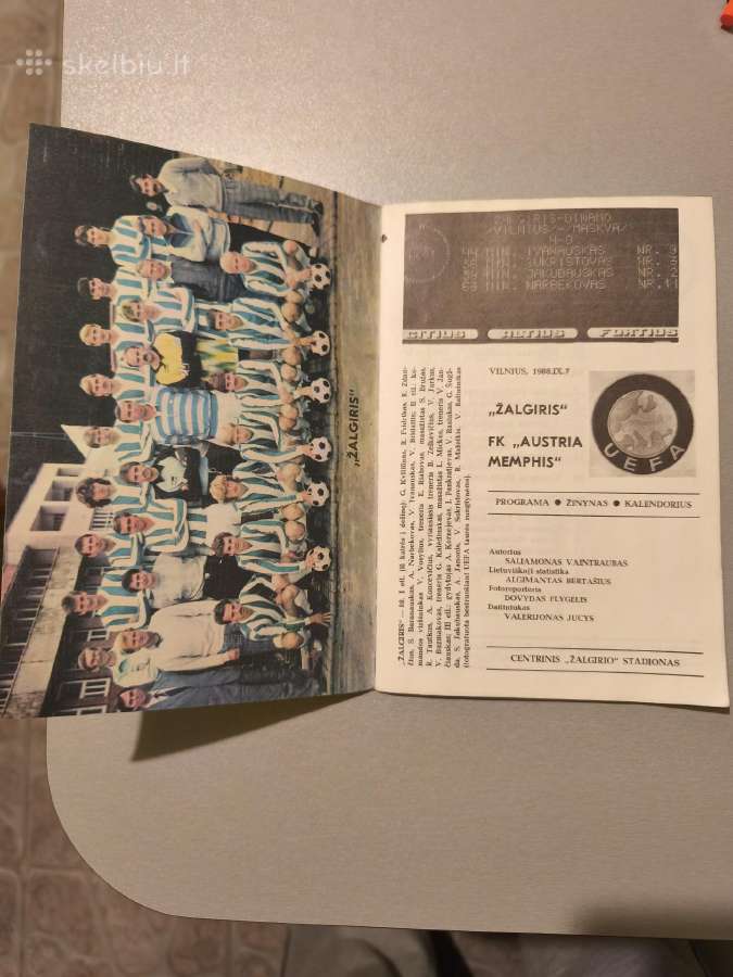 Bukletas Futbolo Baruose, Vilniaus Žalgiris - nuotraukos Nr. 3