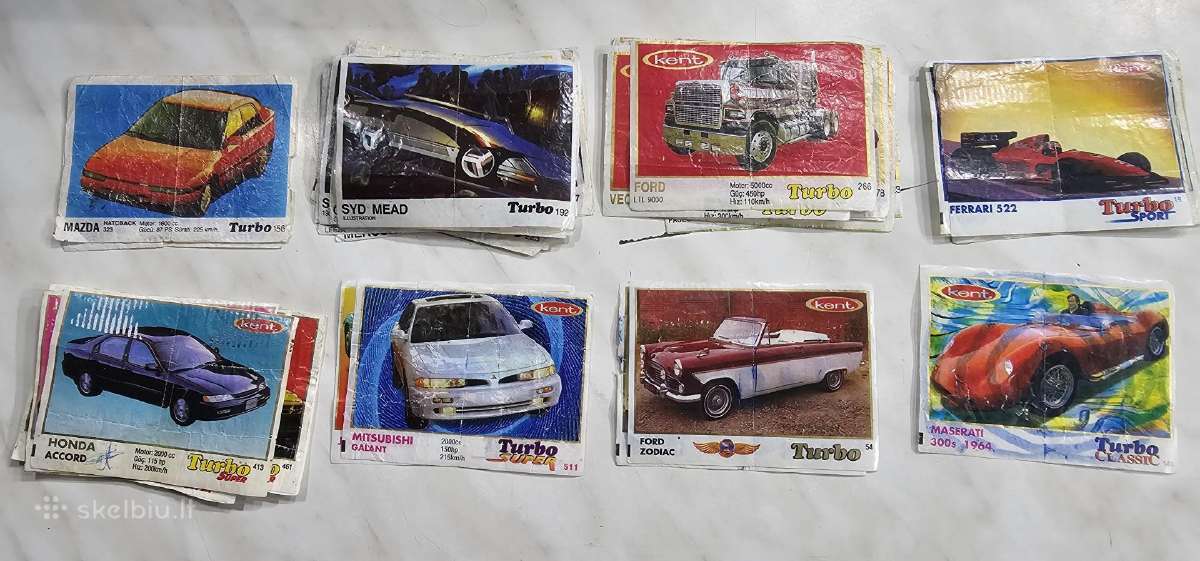 Kramtomos gumos turbo,turbo super,sport,classic