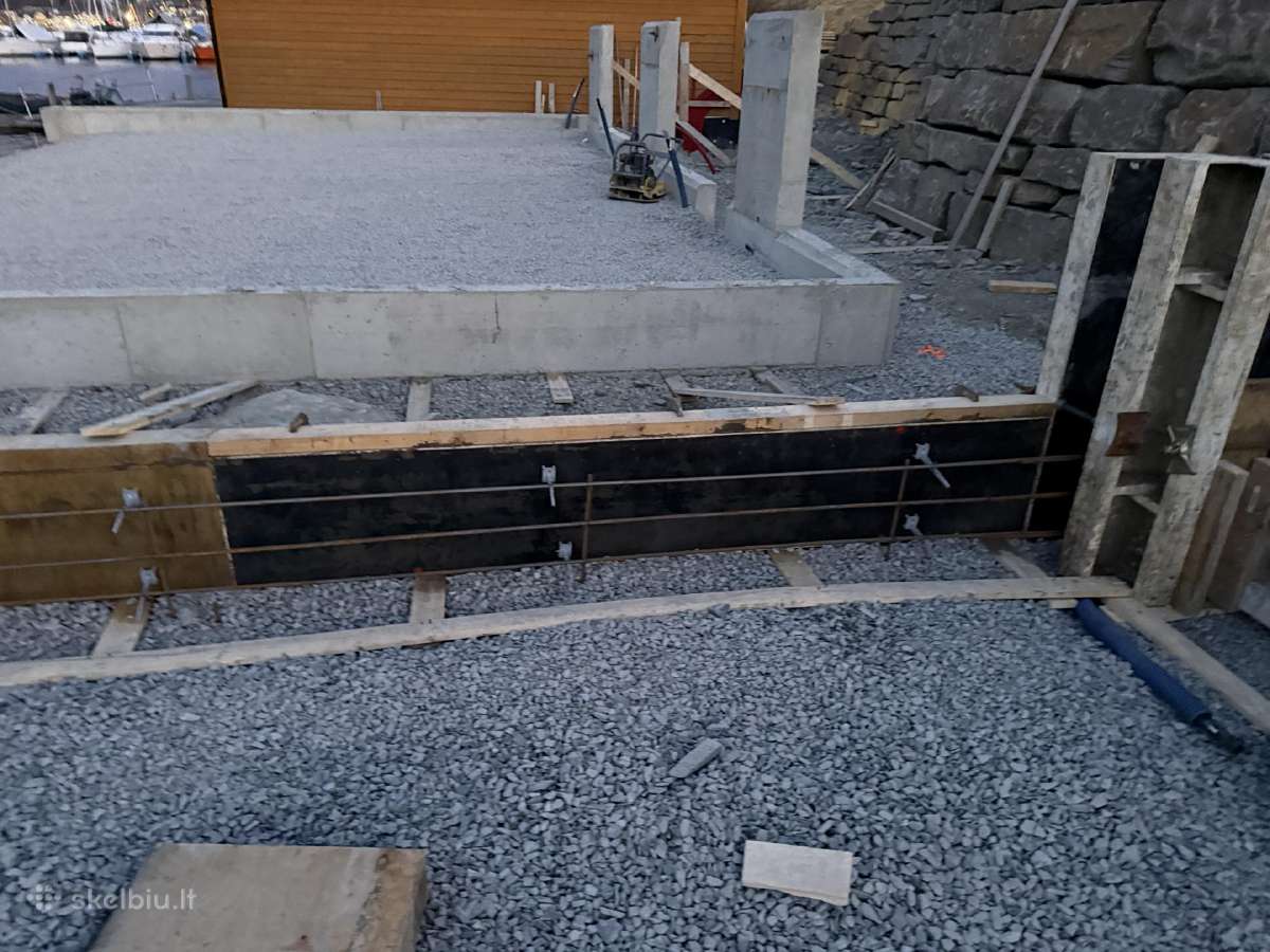 Betonavimo darbai