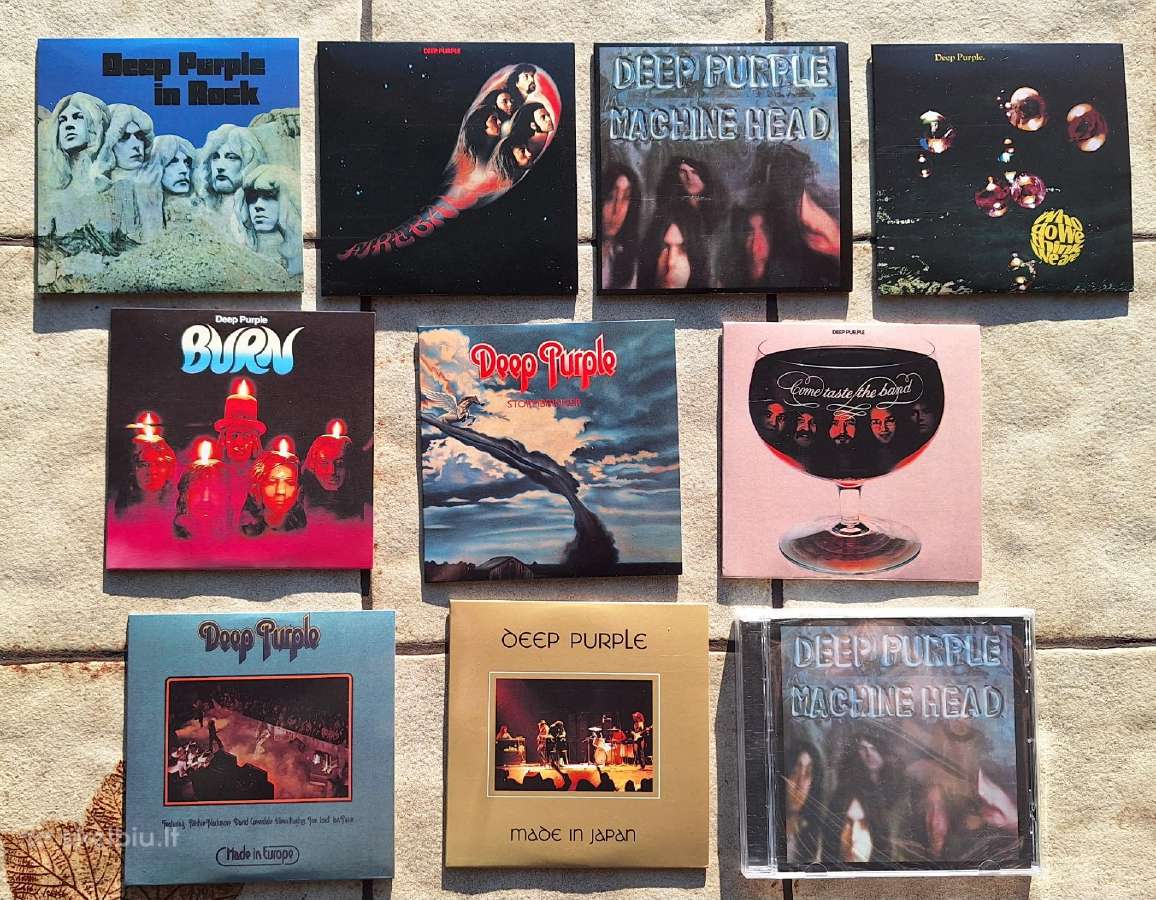 LED Zeppelin-japoniski. Deep Purple-europe. - nuotraukos Nr. 2