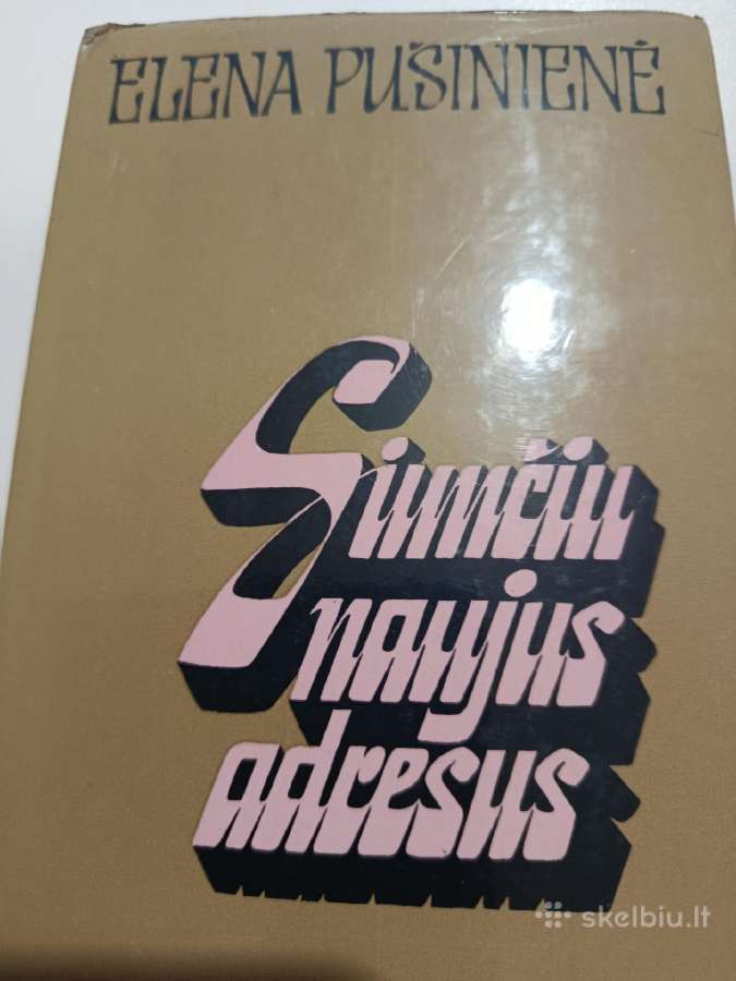 Elena Pušinienė .Siunčiu naujus adresus