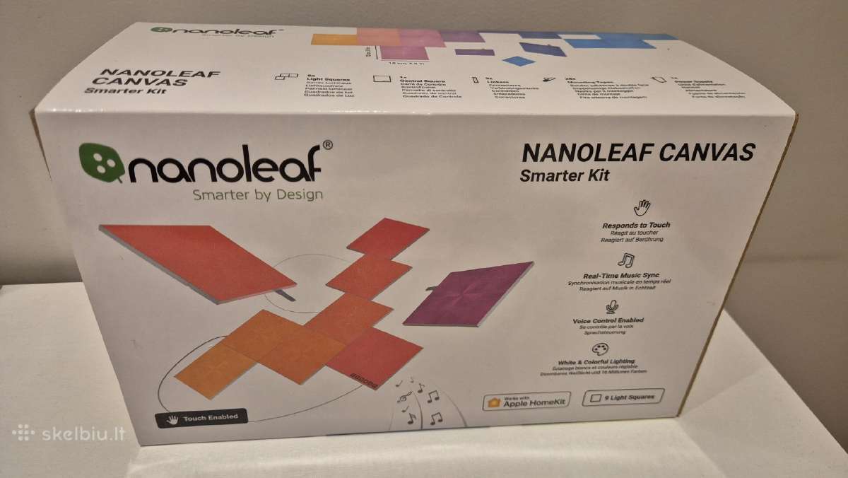 Nanoleaf Canvas foninis apšvietimas