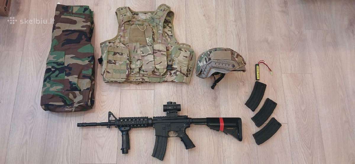 Parduodamas airsoft šautuvas М16а1