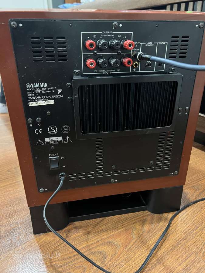 Yamaha Yst-sw515 - nuotraukos Nr. 5