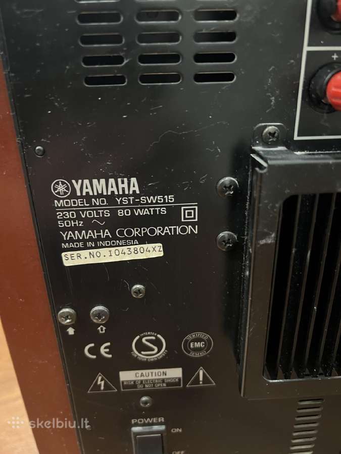 Yamaha Yst-sw515 - nuotraukos Nr. 6
