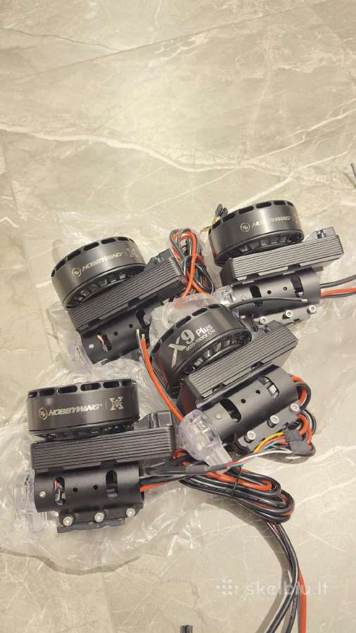 Hobbywing X9 / Hobbywing X9 plus varikliai - nuotraukos Nr. 3