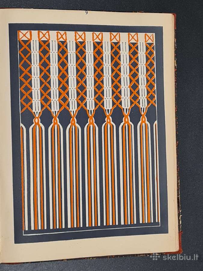 Sodžiaus menas 6. Senoviškų rankdarbių raštai 1934 - nuotraukos Nr. 3