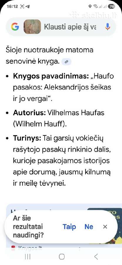 Haufo pasakos - nuotraukos Nr. 4