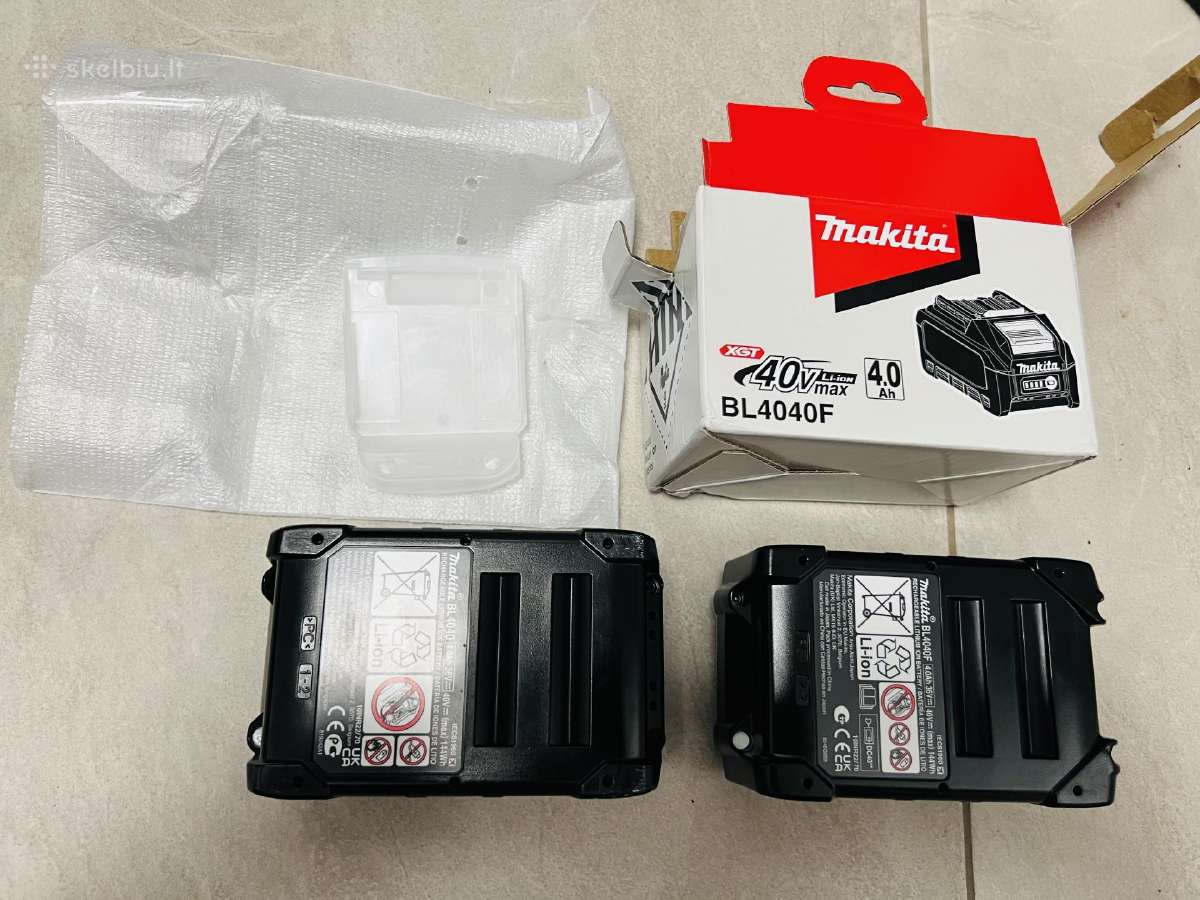 Bl4040/ Bl4040f Xgt Makita Akumuliatorius - nuotraukos Nr. 2