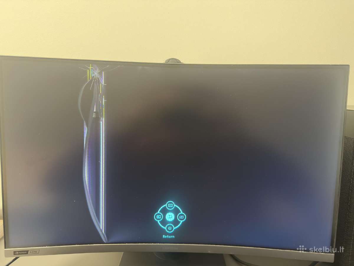 Daužtas monitorius Samsung Lc27rg50fqu - nuotraukos Nr. 2