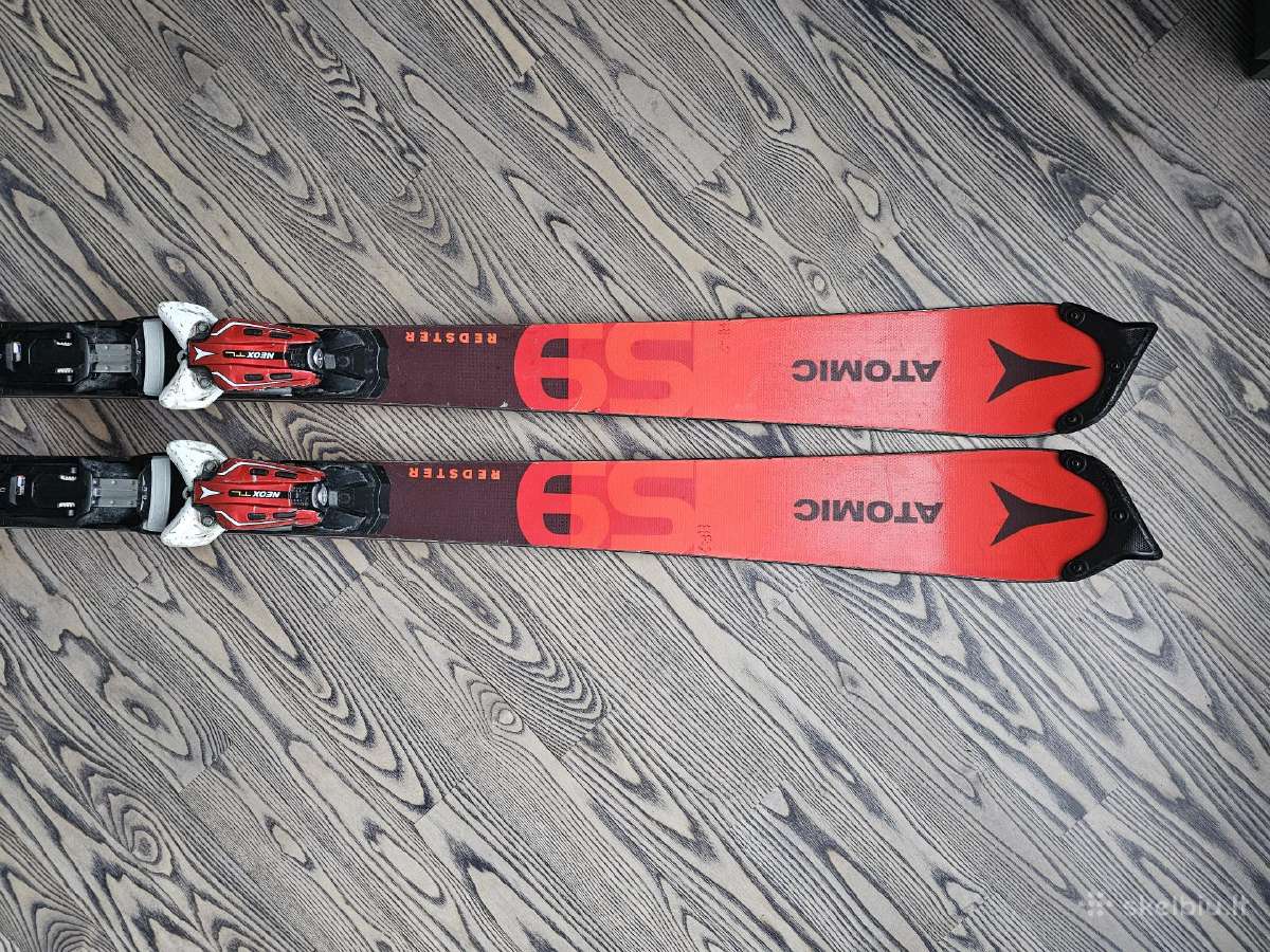 Atomic redsters revoshock s9 165cm Fis slidės - nuotraukos Nr. 2