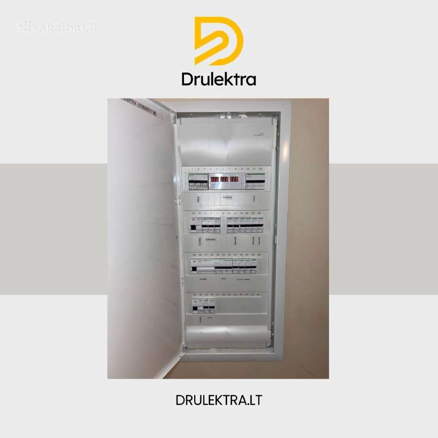 Elektros sistemų įrengimas, Knx ir kt. - nuotraukos Nr. 8