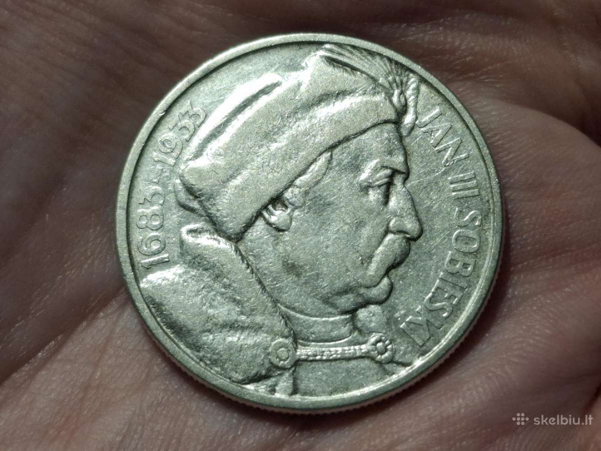 Lenkija 10 zlotų 1933 sidabras proginė - nuotraukos Nr. 2