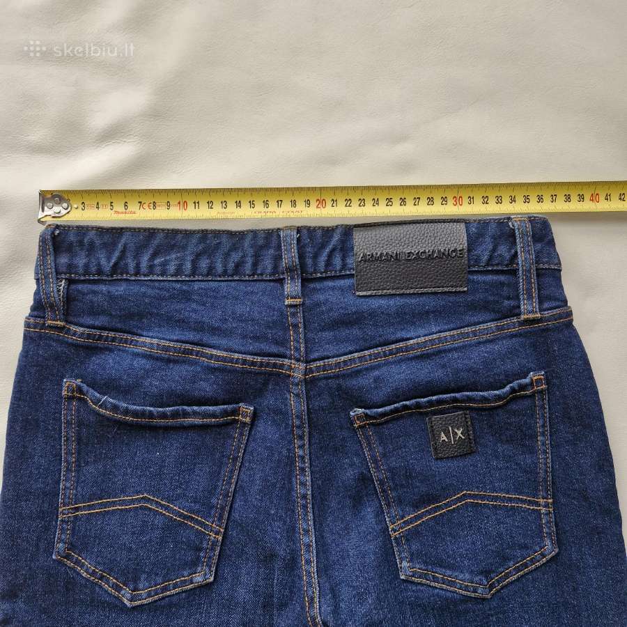Armani Exchange džinsai W28s dydžio - nuotraukos Nr. 20