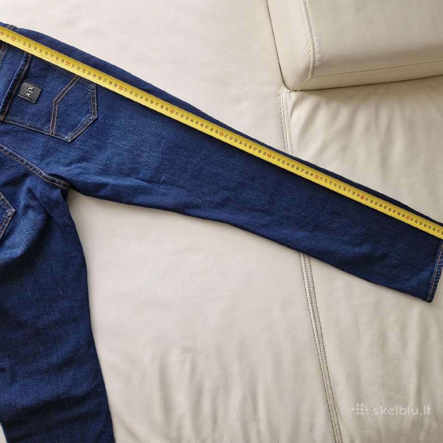 Armani Exchange džinsai W28s dydžio - nuotraukos Nr. 24