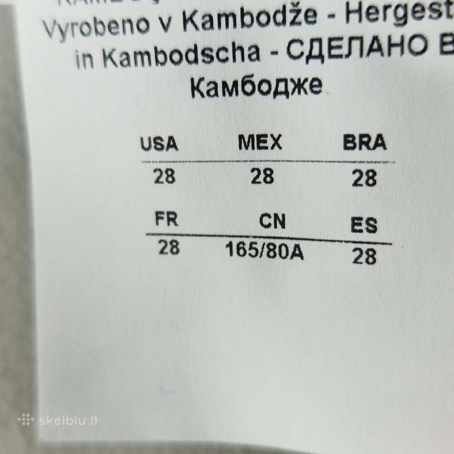 Armani Exchange džinsai 160-170 dydžio - nuotraukos Nr. 13
