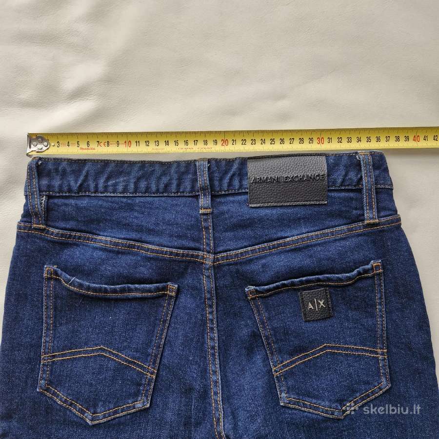 Armani Exchange džinsai 160-170 dydžio - nuotraukos Nr. 15