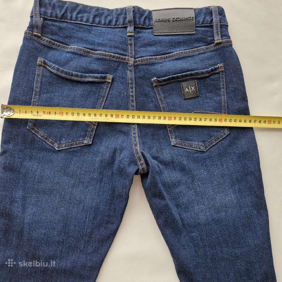 Armani Exchange džinsai 160-170 dydžio - nuotraukos Nr. 17