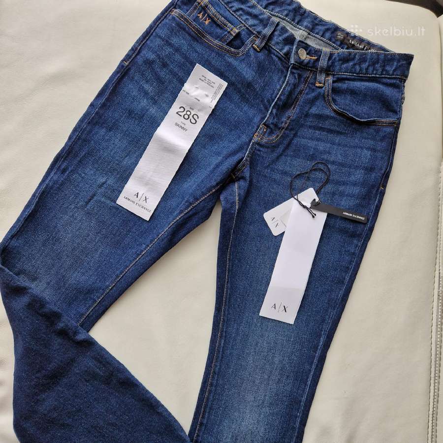 Armani Exchange džinsai 160-170 dydžio - nuotraukos Nr. 21