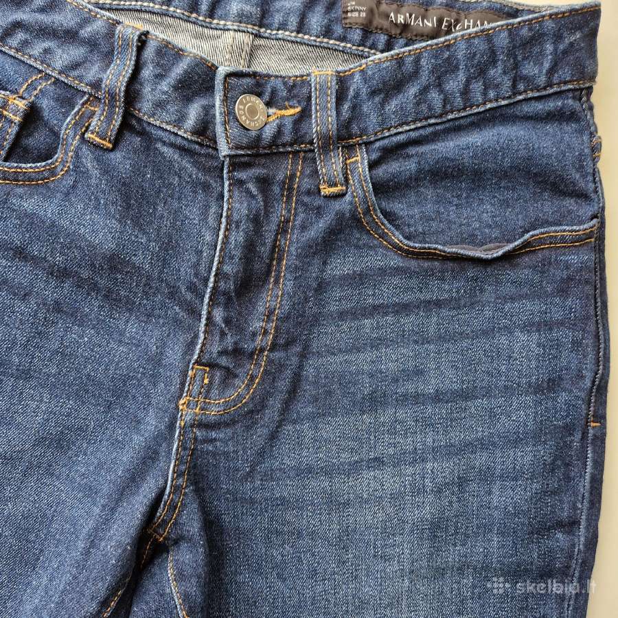 Armani Exchange džinsai 160-170 dydžio - nuotraukos Nr. 27