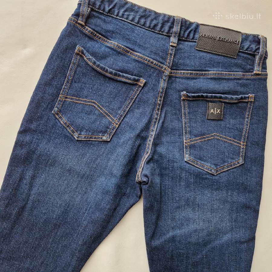 Armani Exchange džinsai 160-170 dydžio - nuotraukos Nr. 30