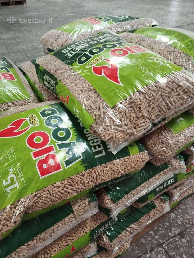 Granulės 400 eur , Ąžuolo briketai 350 - nuotraukos Nr. 2