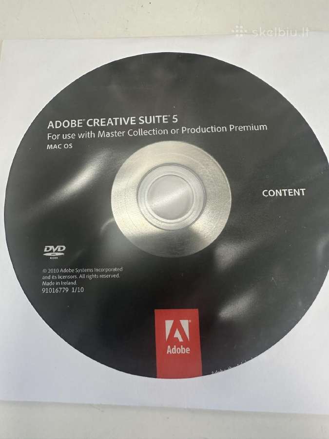 Adobe creative suite 5 master collection - nuotraukos Nr. 6
