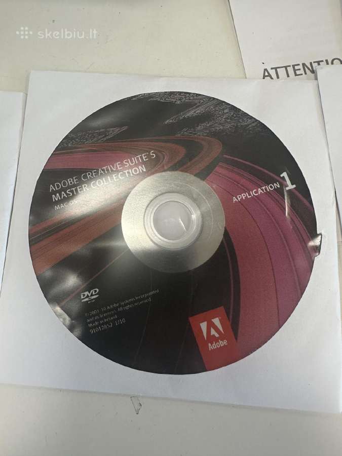 Adobe creative suite 5 master collection - nuotraukos Nr. 8
