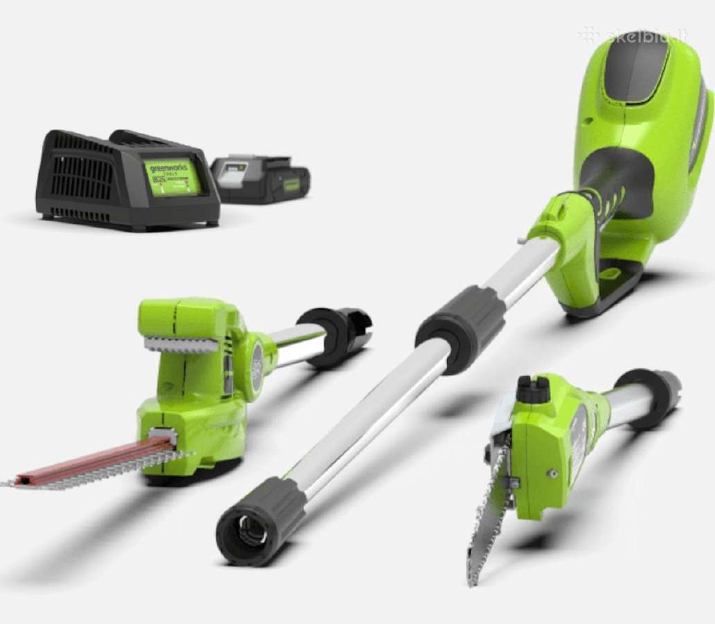 Nauji Greenworks akumuliatoriniai įrankiai - nuotraukos Nr. 3