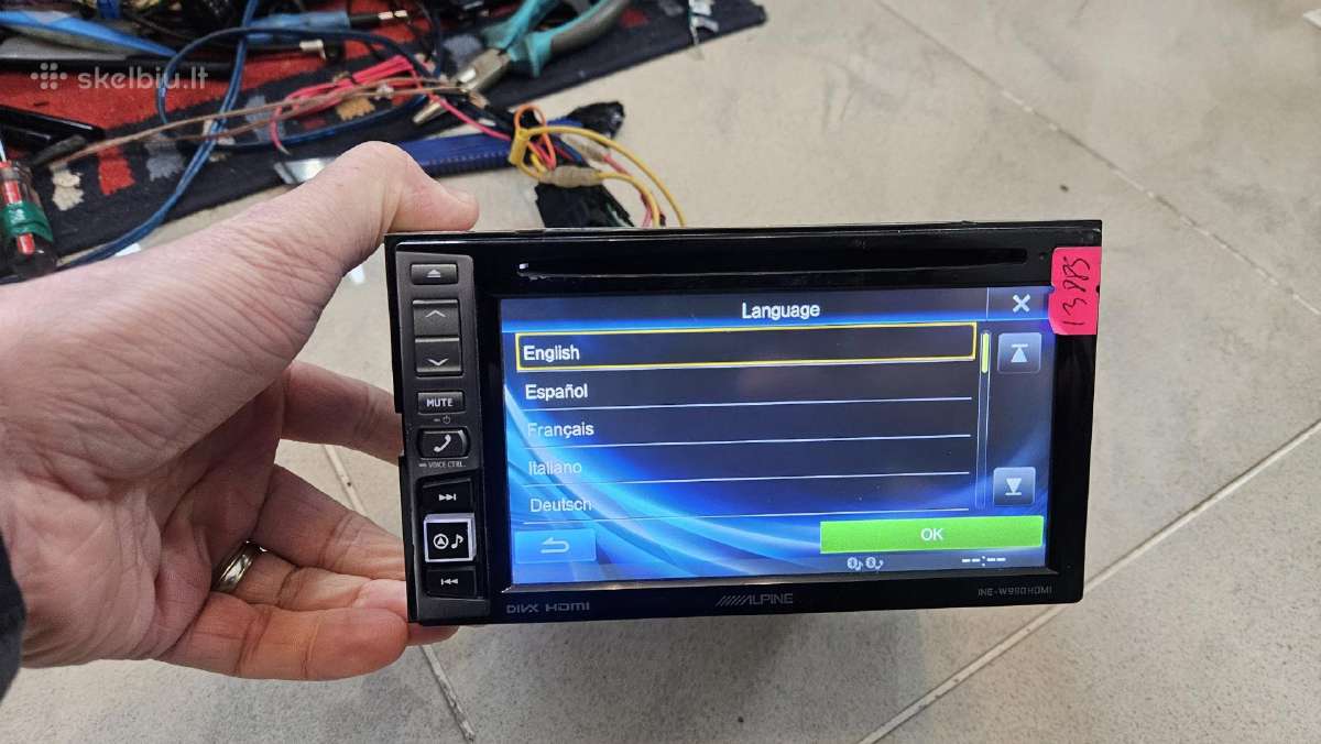 Parduodu alpine ine-w990hdmi - nuotraukos Nr. 4