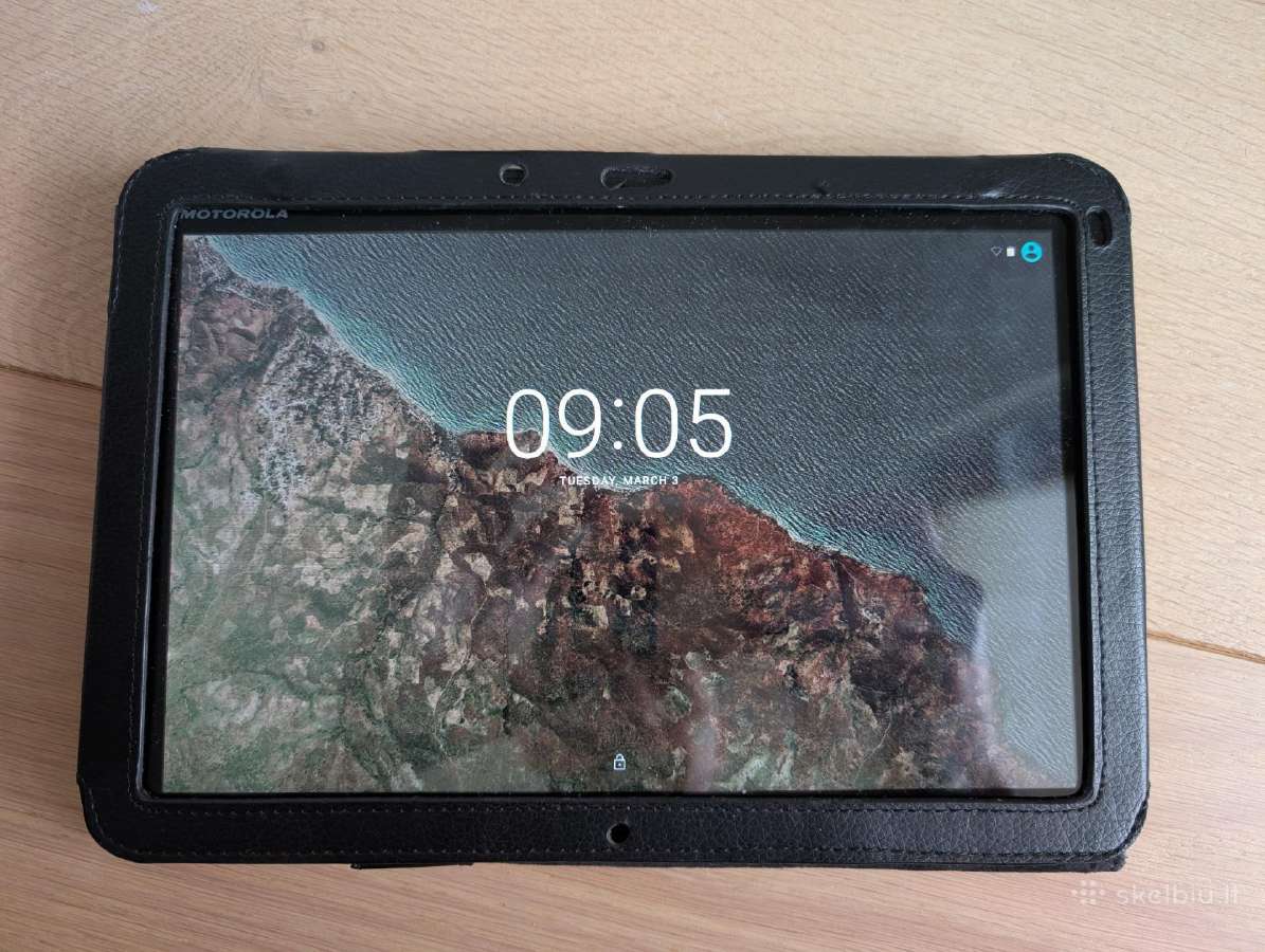 Motorola Xoom 32gb planšetė su dėžute ir priedais