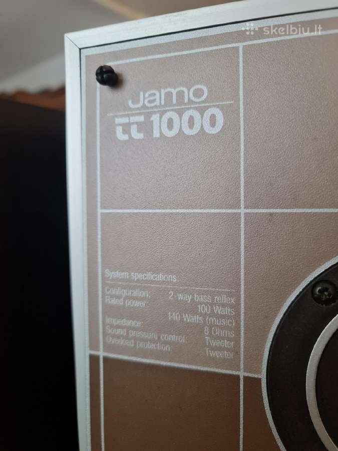 Retos Jamo Twin Tuning TT-1000 Push-pull 1985m. - nuotraukos Nr. 15