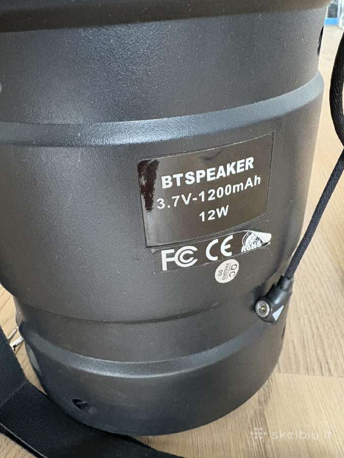 Bt speaker bluetooth garso kolonėlė - nuotraukos Nr. 3
