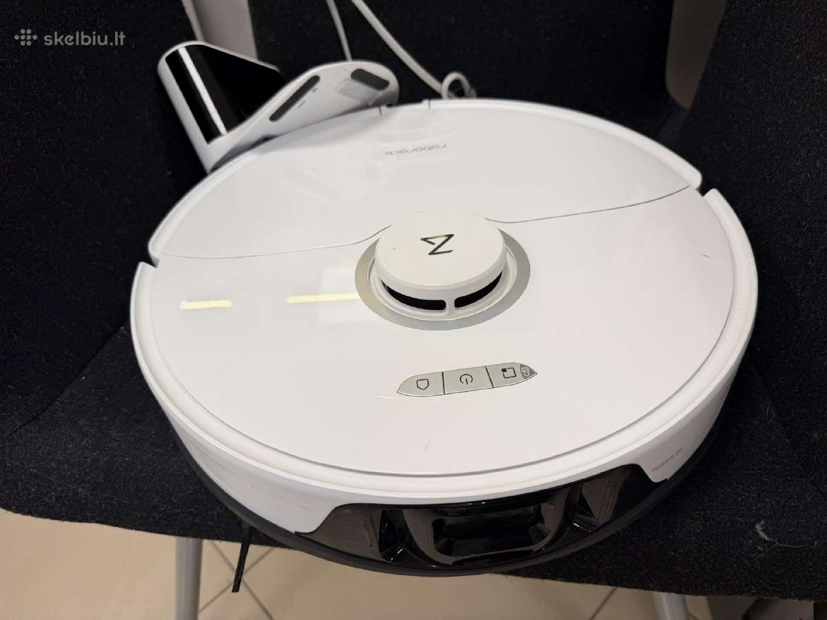 Roborock S8 White ir Black su garantija