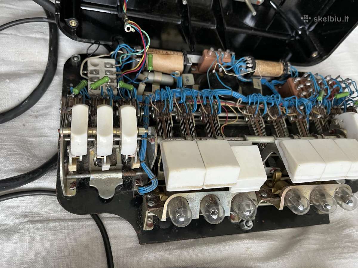 Senovinis 6-ių linijų telefonas Kd-6 - nuotraukos Nr. 2