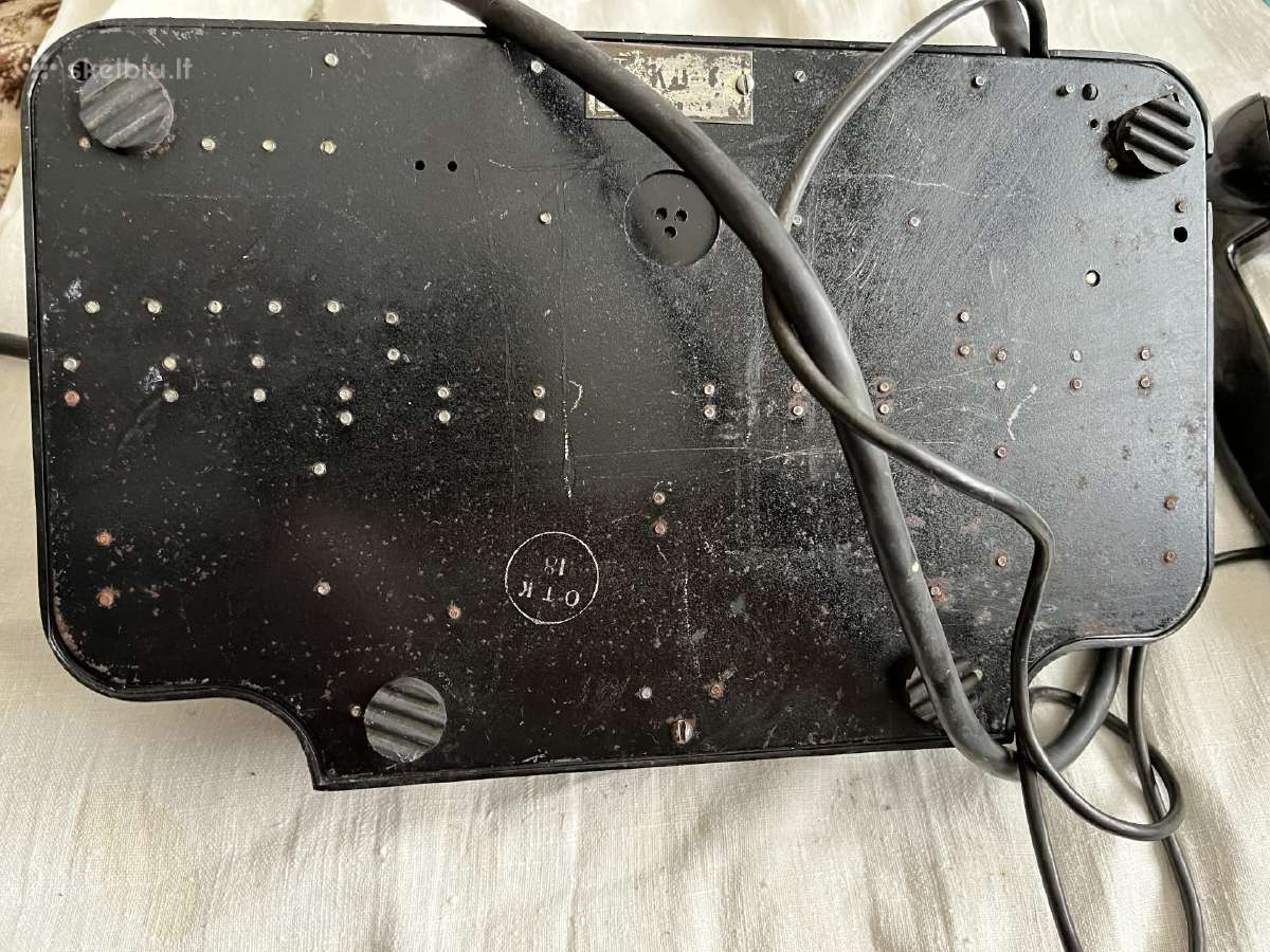 Senovinis 6-ių linijų telefonas Kd-6 - nuotraukos Nr. 3
