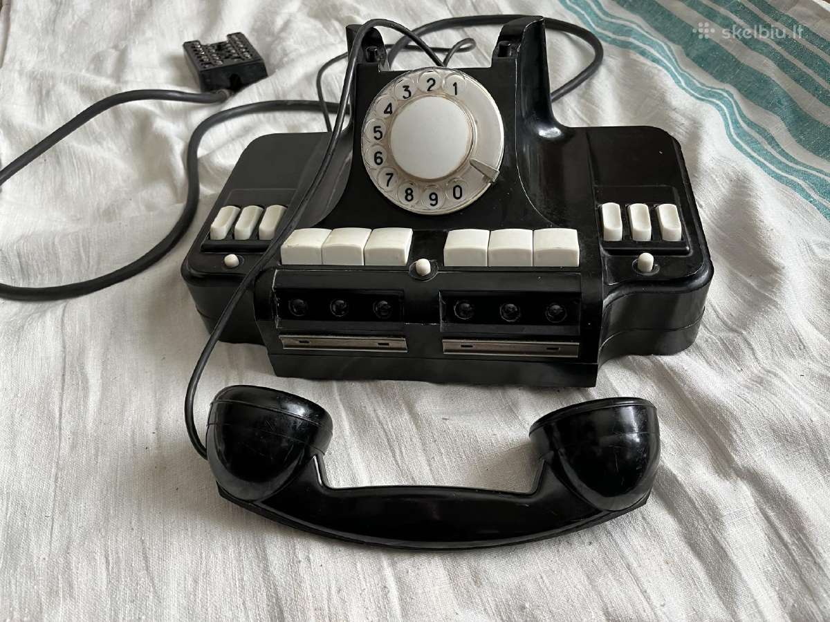 Senovinis 6-ių linijų telefonas Kd-6 - nuotraukos Nr. 4