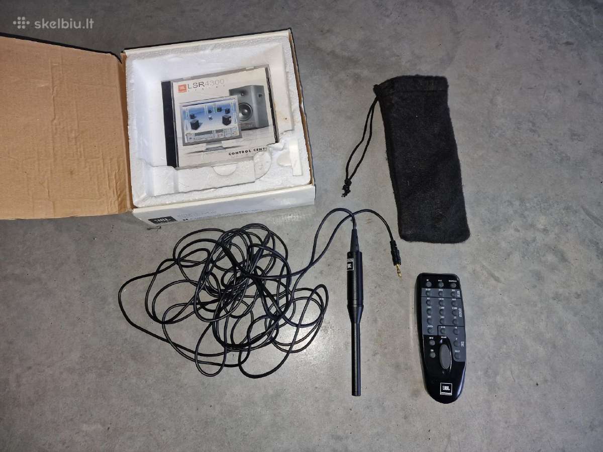 Jbl Lsr4300 (Control Kit) kalibravimo rinkinys - nuotraukos Nr. 4