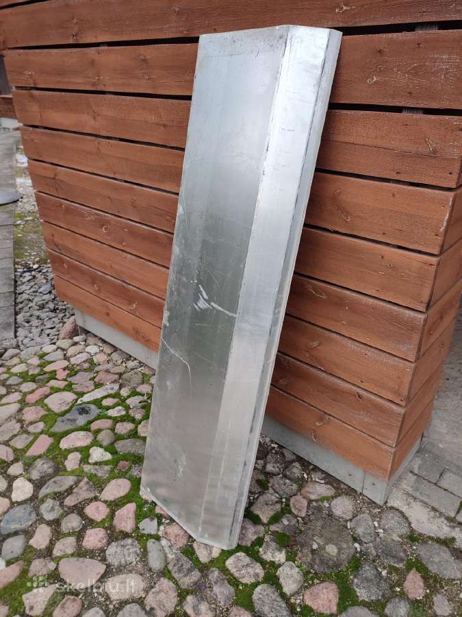 Aliumininė 2 mm storio skarda. Ilgis 1500mm - nuotraukos Nr. 3