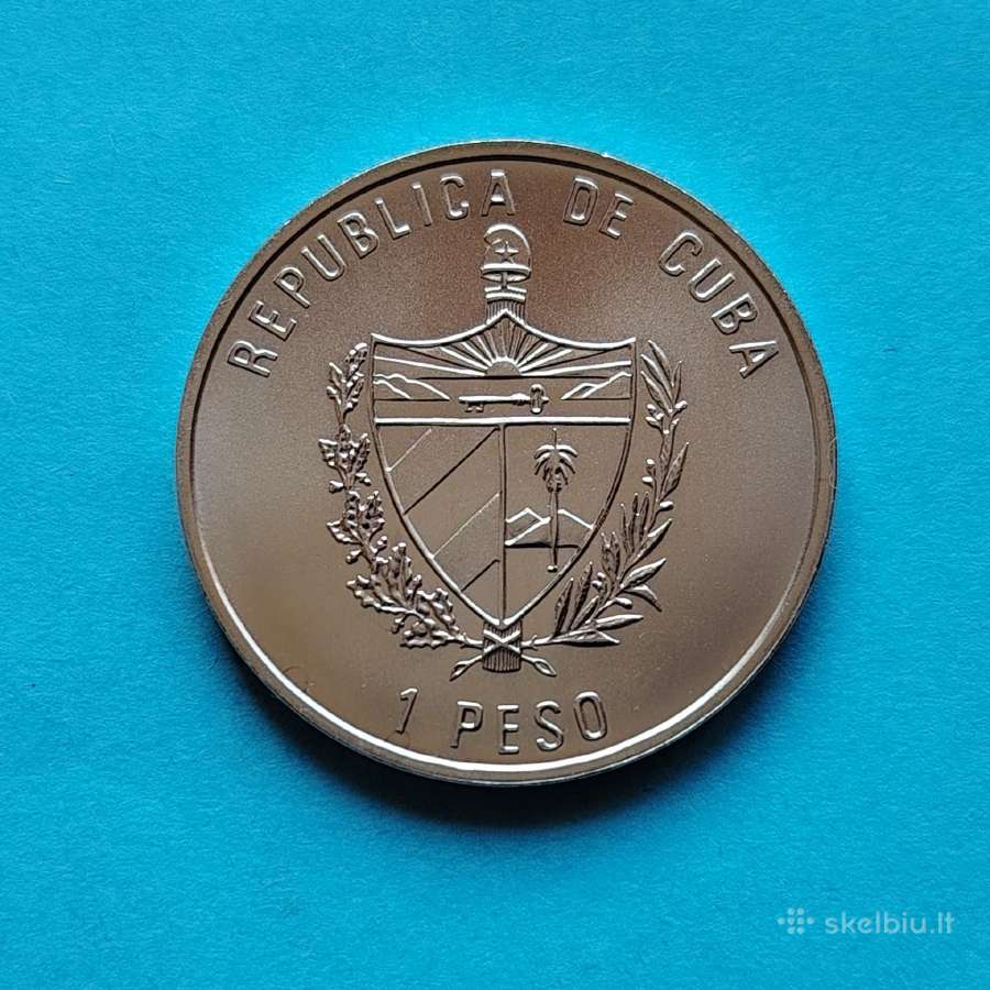 Kuba 1 pesas 1994 - nuotraukos Nr. 2
