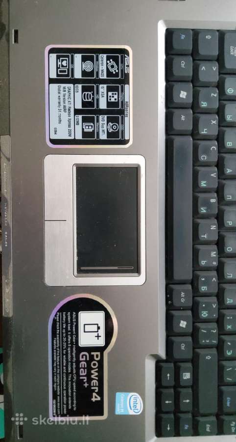 Asus a6r - nuotraukos Nr. 3