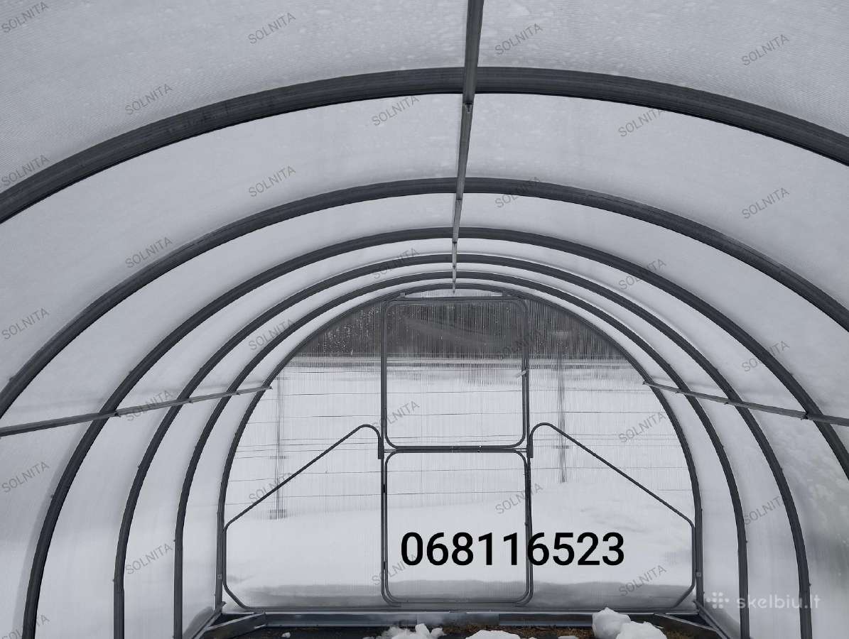 Šiltnamis 3m pločio. Profilis 40x20mm - nuotraukos Nr. 4