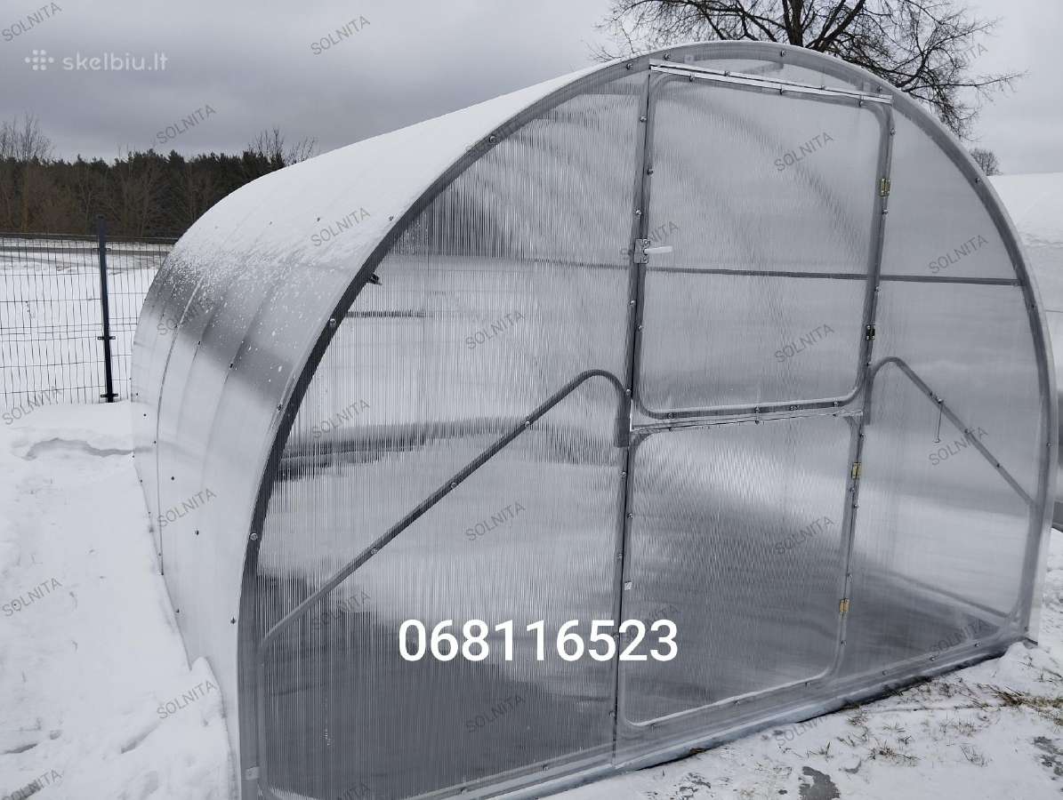 Šiltnamis 3m pločio. Profilis 40x20mm - nuotraukos Nr. 3